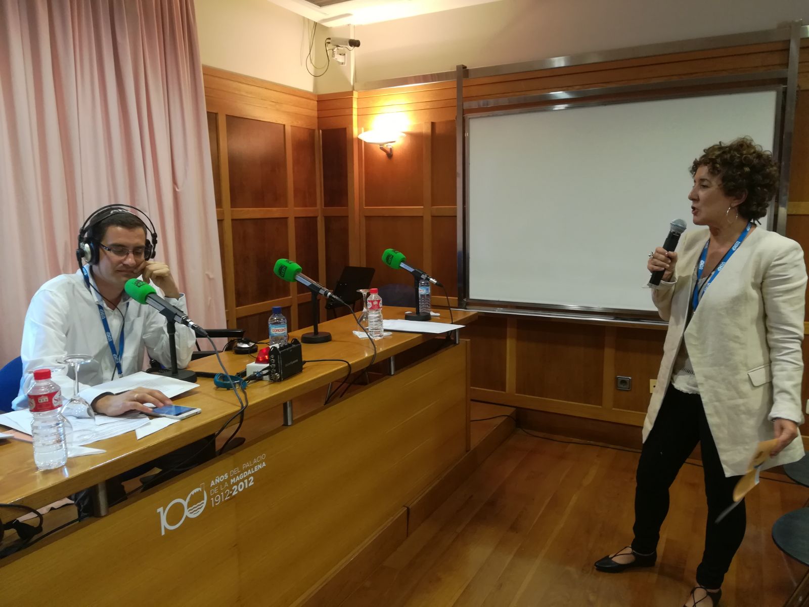 Onda Cero Cantabria participa en la Semana de la Radio de la UIMP Onda Cero Cantabria participa en la Semana de la Radio de la UIMP