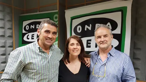 Toño Láiz, Marisa Lacabe, Jesús Zabaleta Estudio Médico Navarro