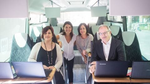 Aula M&oacute;vil de cultura digital. 