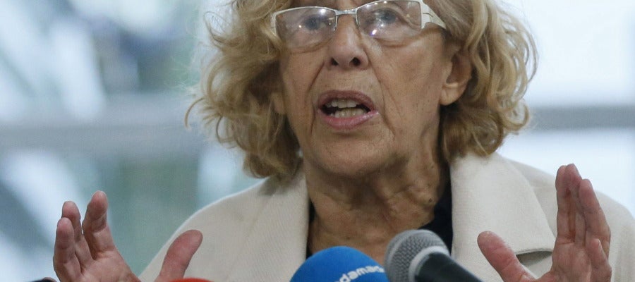 La alcaldesa de Madrid, Manuela Carmena La alcaldesa de Madrid, Manuela Carmena