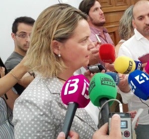 María Salom en Delegación de Gobierno María Salom en Delegación de Gobierno