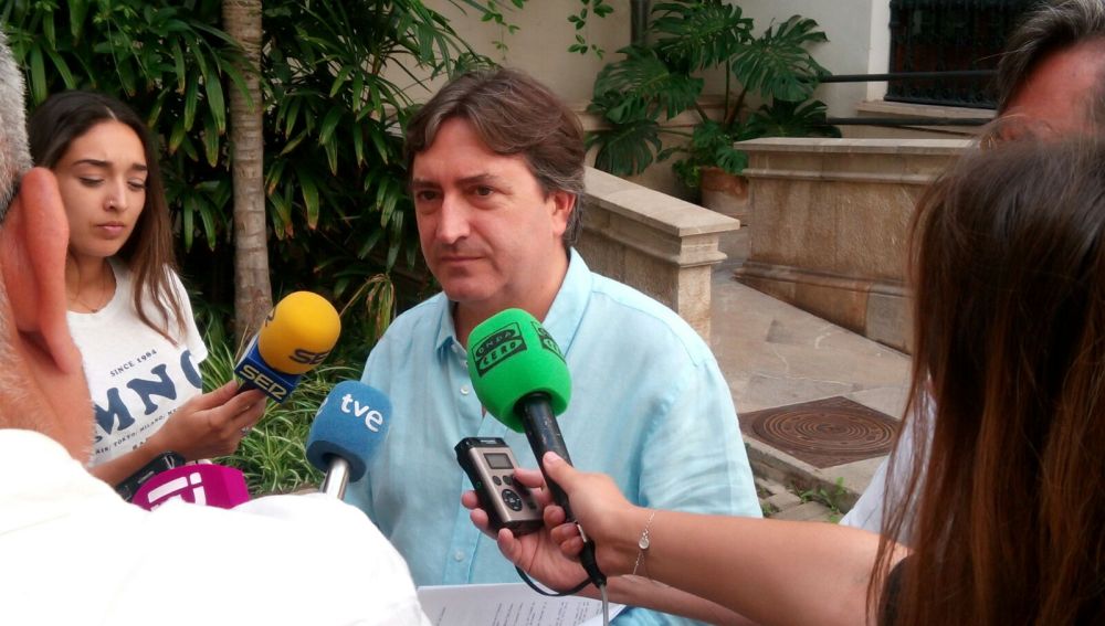 El conseller del PP Mauricio Rovira en el Consell de Mallorca