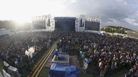 Asistentes a la segunda jornada del festival MadCool,