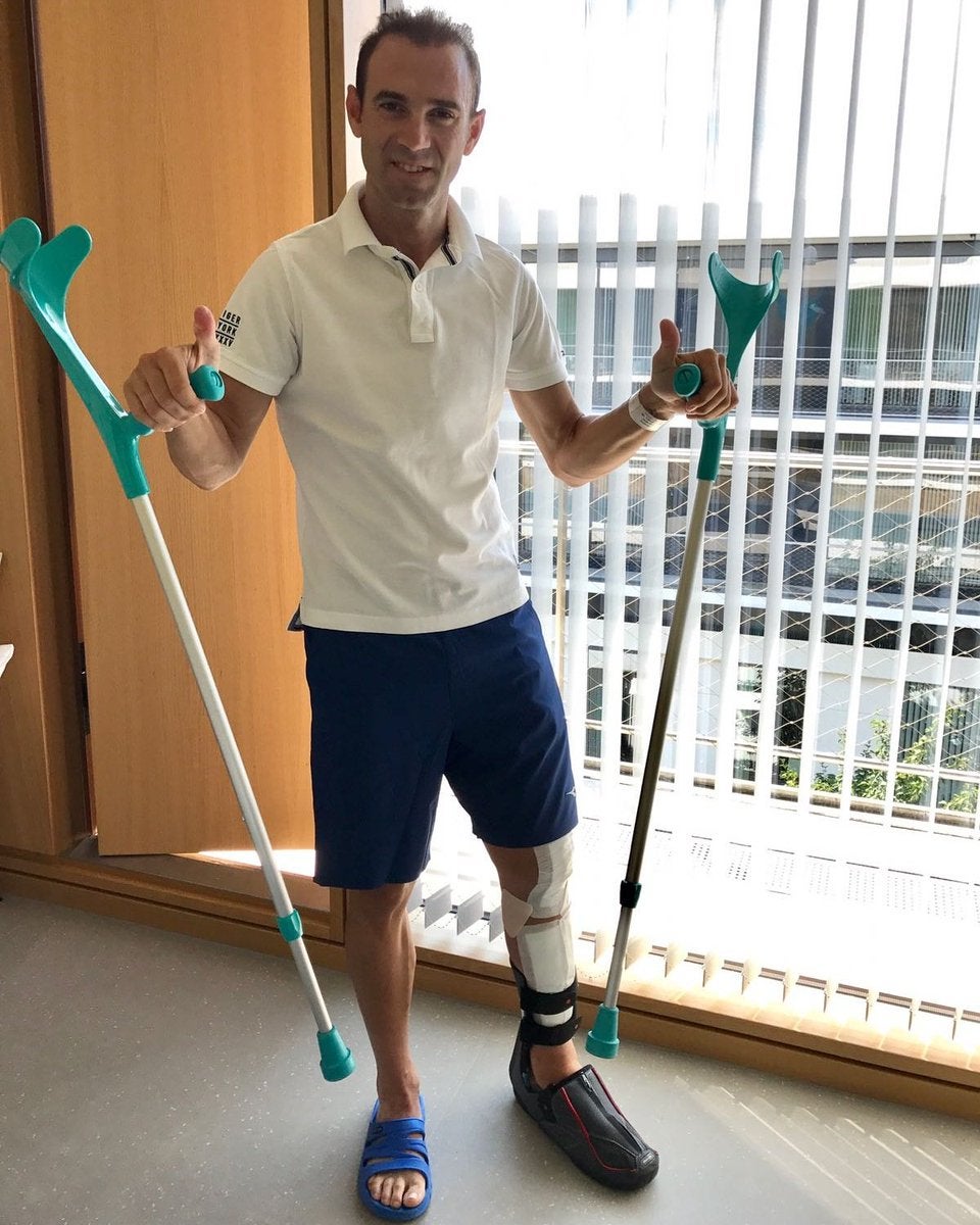 Alejandro Valverde: "En el momento pensé que se me había acabado mi carrera deportiva" Alejandro Valverde: "En el momento pensé que se me había acabado mi carrera deportiva"