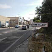 Acceso a la localidad de Crevillent.