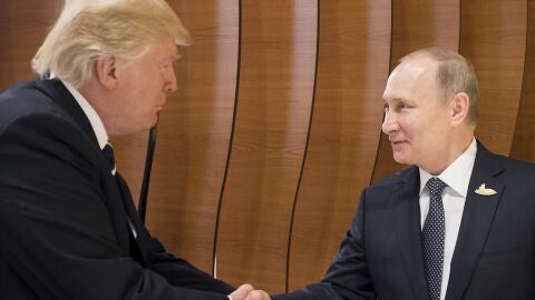Saludo Trump y Putin