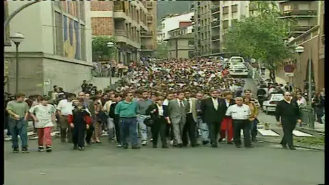 Primera manifa en Ermua Primera manifa en Ermua