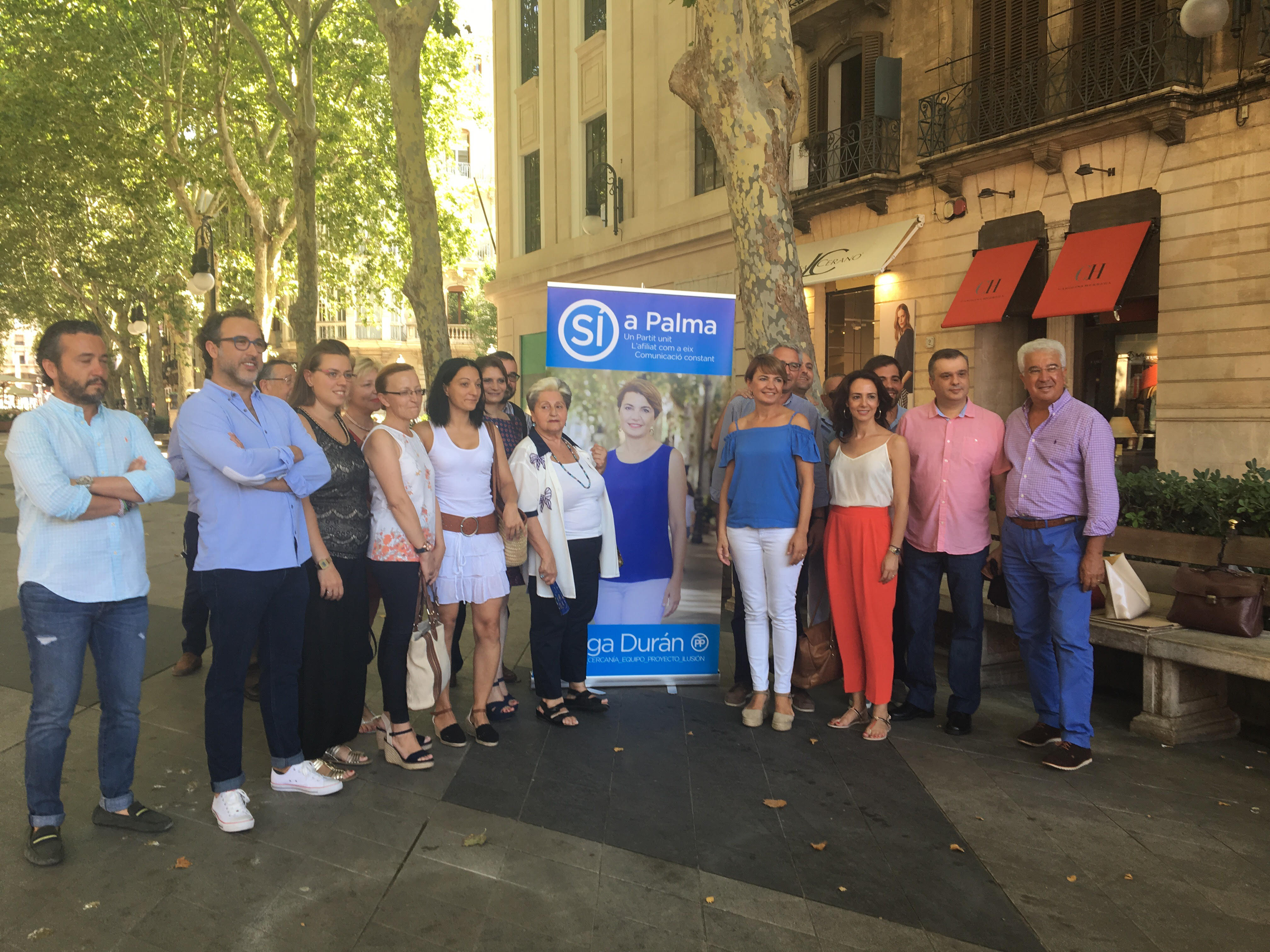 Durán destaca el papel protagonista del afiliado en su proyecto para presidir el PP de Palma Durán destaca el papel protagonista del afiliado en su proyecto para presidir el PP de Palma