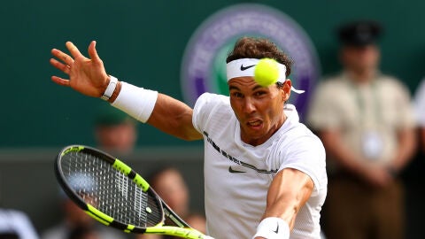 Nadal resta una pelota en Wimbledon