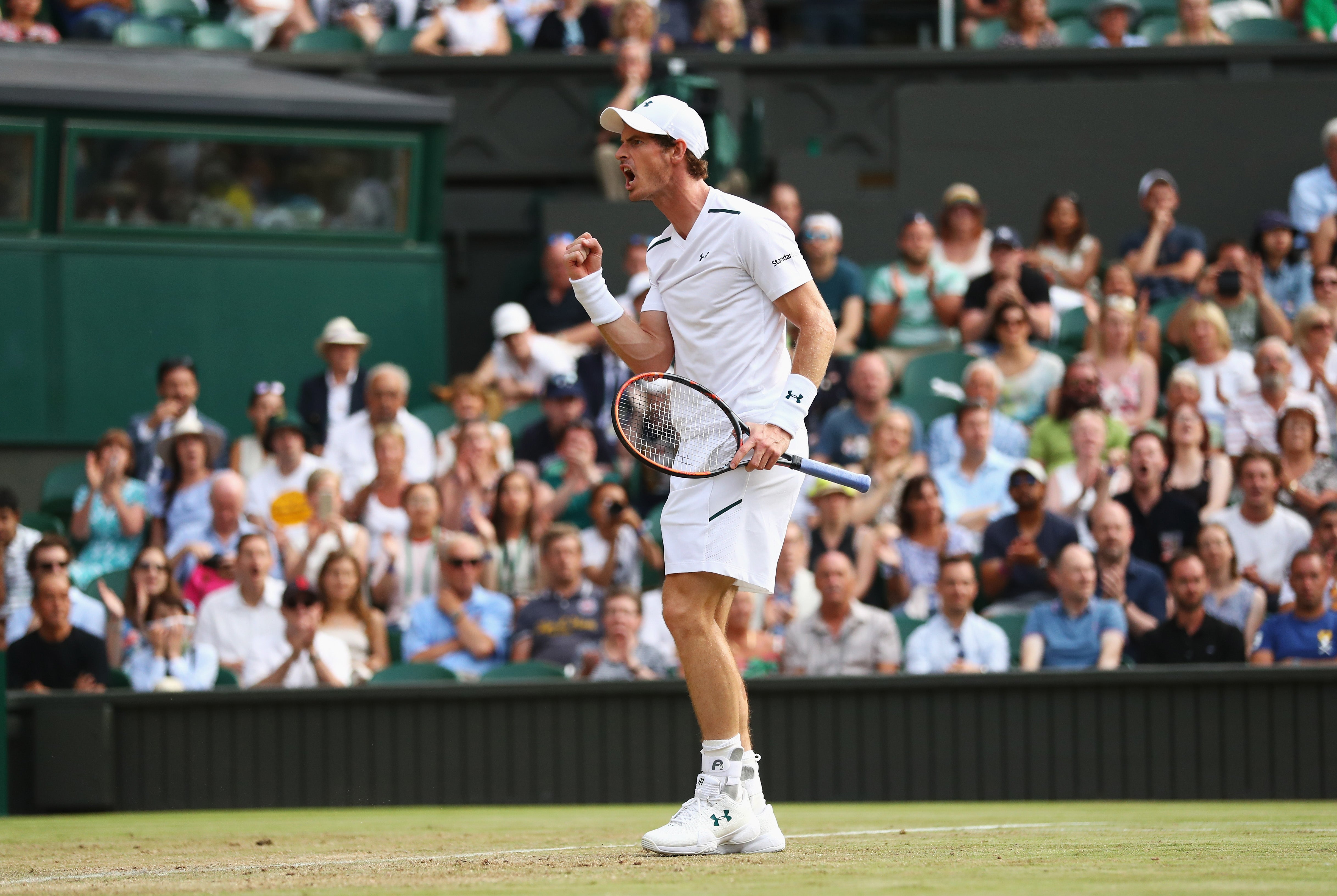 Andy Murray sobrevive a Fognini y alcanza los octavos de final Andy Murray sobrevive a Fognini y alcanza los octavos de final