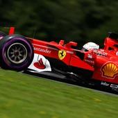 Vettel, en Austria Vettel, en Austria