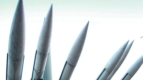 Imagen de archivo de armamento nuclear Imagen de archivo de armamento nuclear