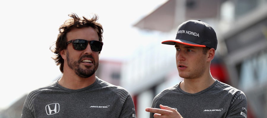 Fernando Alonso y Vandoorne Fernando Alonso y Vandoorne
