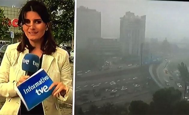 La teleadicta: El mal trago que pasó una reportera en directo La teleadicta: El mal trago que pasó una reportera en directo