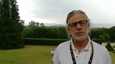 Javier Ares aprovecha para hacer turismo tras la novena etapa Javier Ares aprovecha para hacer turismo tras la novena etapa