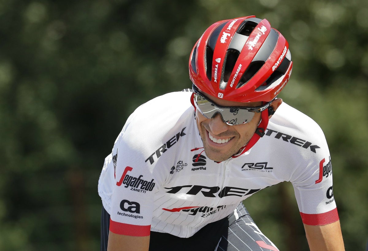 Alberto Contador: "Mañana se empieza a poner la carrera para arriba, habrá que ver cómo responden las piernas" Alberto Contador: "Mañana se empieza a poner la carrera para arriba, habrá que ver cómo responden las piernas"