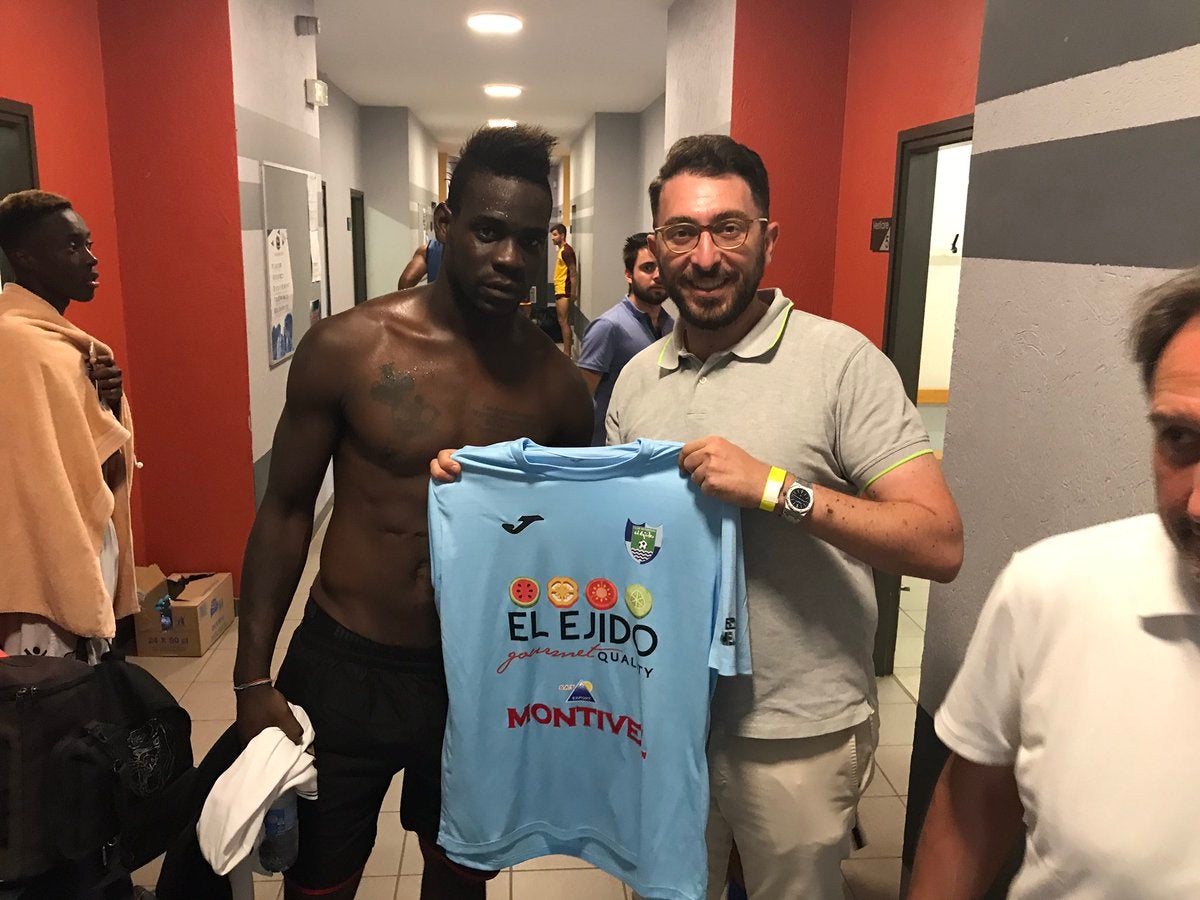 El presidente del CD Ejido 2012 anuncia el 'fichaje' de Mario Balotelli El presidente del CD Ejido 2012 anuncia el 'fichaje' de Mario Balotelli
