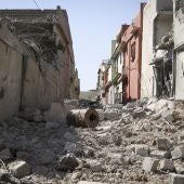 Destrucción en Mosul (Irak)