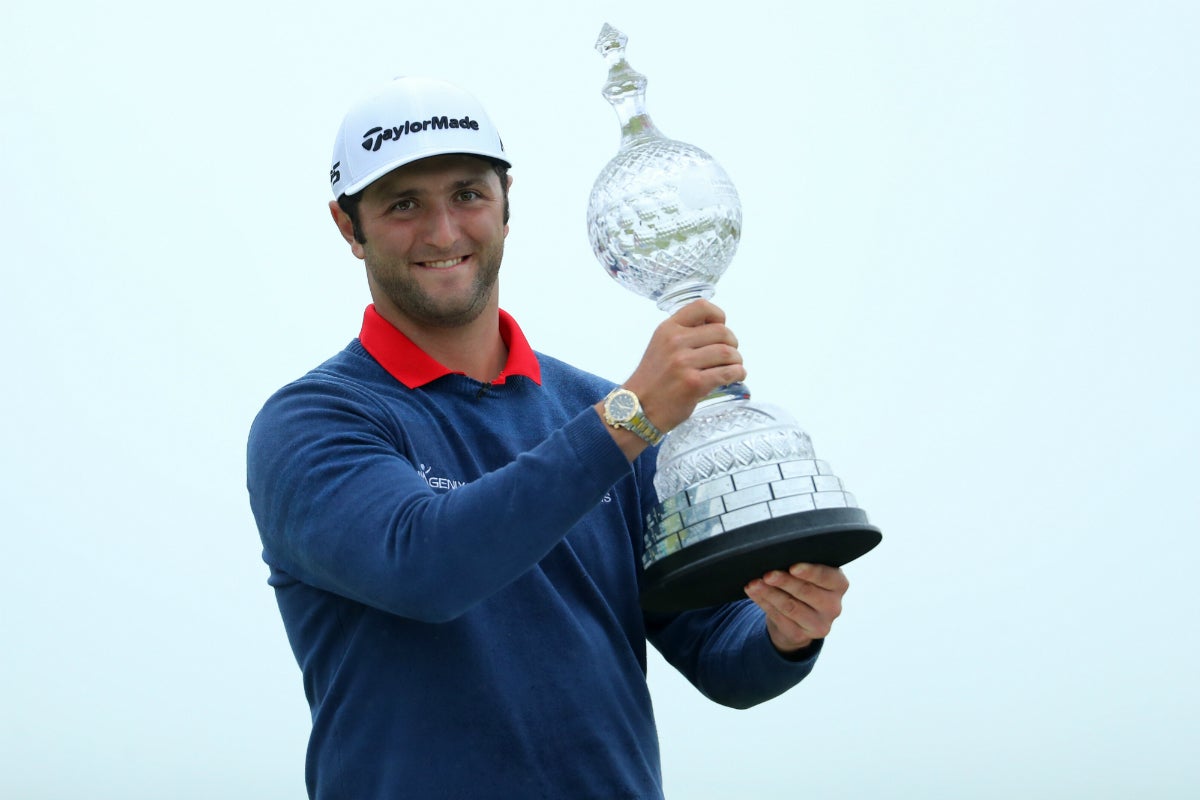 Jon Rahm se luce y gana el Abierto de Irlanda con seis golpes de ventaja Jon Rahm se luce y gana el Abierto de Irlanda con seis golpes de ventaja