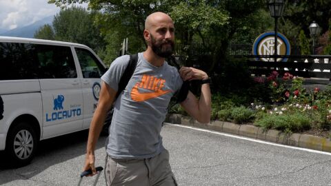 Borja Valero pasa reconocimiento m&eacute;dico con el Inter de Mil&aacute;n.