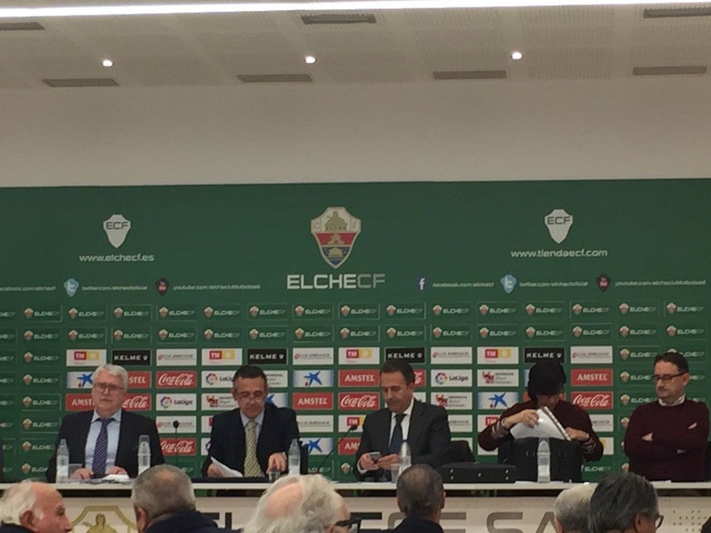 Carlos Pérez califica como “fortuito” el concurso de acreedores del Elche Carlos Pérez califica como “fortuito” el concurso de acreedores del Elche