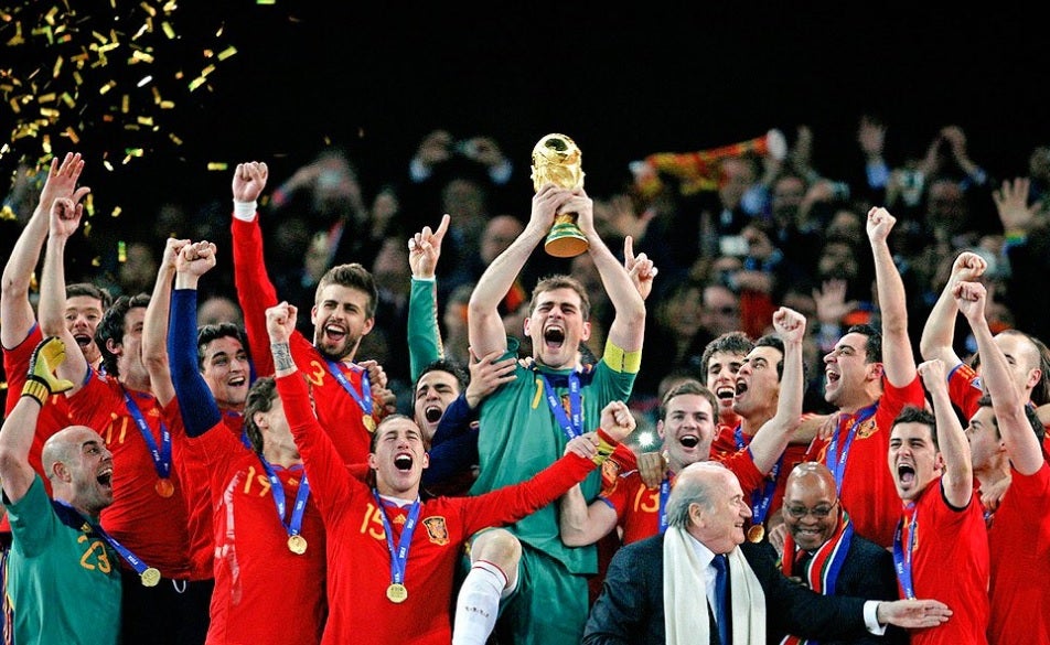 Casillas rememora la conquista del Mundial: "¡Qué bendita locura! Siete años ya" Casillas rememora la conquista del Mundial: "¡Qué bendita locura! Siete años ya"
