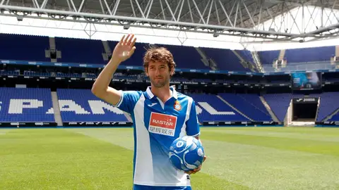 Esteban Granero presentado con el RCD Espanyol Esteban Granero presentado con el RCD Espanyol