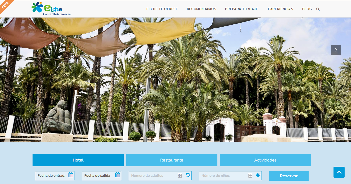 La nueva web de VisitElche ofrece la posibilidad de reservar ofertas turísticas La nueva web de VisitElche ofrece la posibilidad de reservar ofertas turísticas