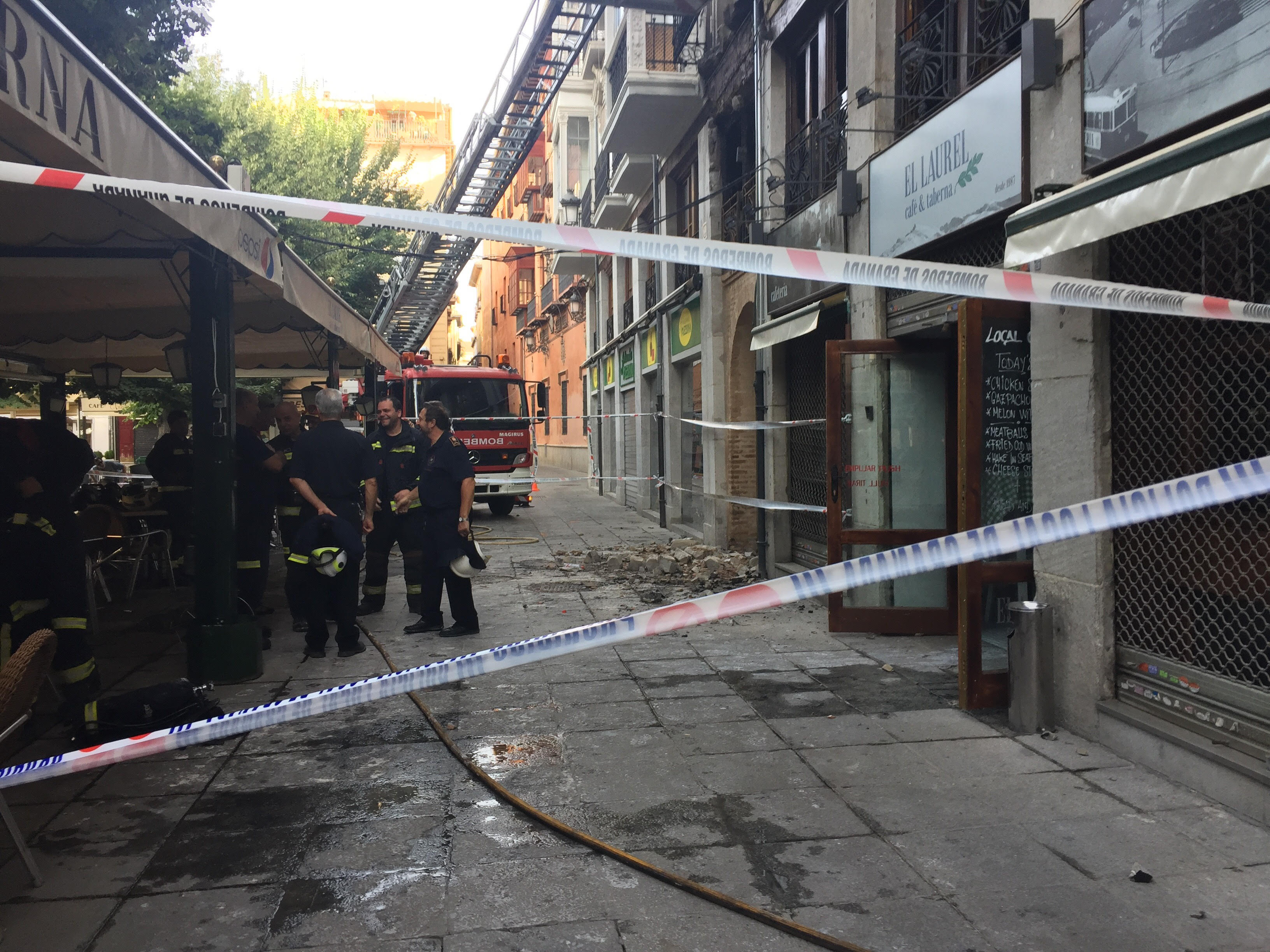Sofocado incendio en un céntrico restaurante Sofocado incendio en un céntrico restaurante