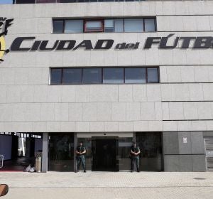 La sede de la Real Federación Española de Fútbol en Las Rozas La sede de la Real Federación Española de Fútbol en Las Rozas