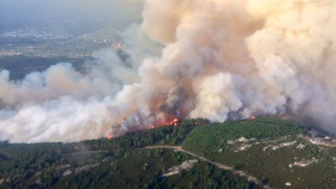 Incendio en Ribas de Sil