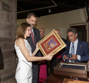 Felipe VI y Letizia en Santo Toribio de Liébana Felipe VI y Letizia en Santo Toribio de Liébana