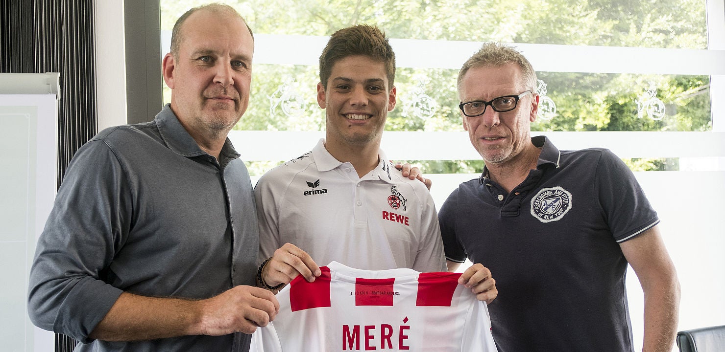 El Sporting hace oficial la venta de Jorge Meré al Colonia El Sporting hace oficial la venta de Jorge Meré al Colonia