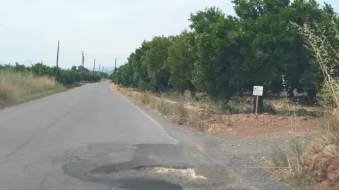 El equipo de Gobierno de Onda exige la reparación del trazado Onda-Betxí por el que pasará la Vuelta a España Onda