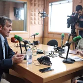 Fernando Clavijo en una entrevista en Más de Uno Canarias Fernando Clavijo en una entrevista en Más de Uno Canarias