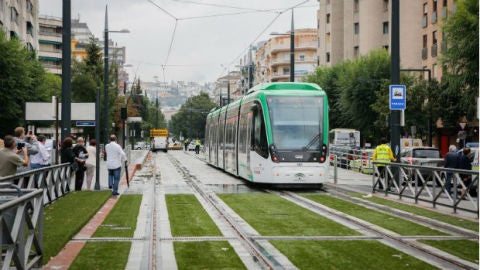 Metro de Granada en pruebas