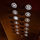 Imagen de archivo de un ascensor.