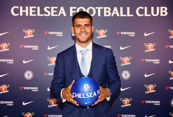 Morata: "Es un sueño llevar el número '9' del Chelsea" Morata: "Es un sueño llevar el número '9' del Chelsea"