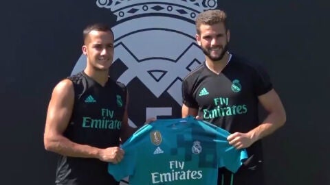 Lucas V&aacute;zquez y Nacho, con la tercera equipaci&oacute;n