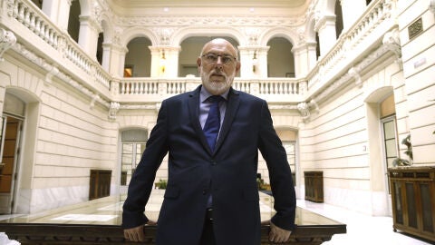 Jos&eacute; Manuel Maza, fiscal general del Estado, posa durante una entrevista