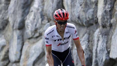El espa&ntilde;ol Alberto Contador