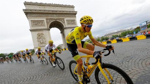 El ciclista Chris Froome