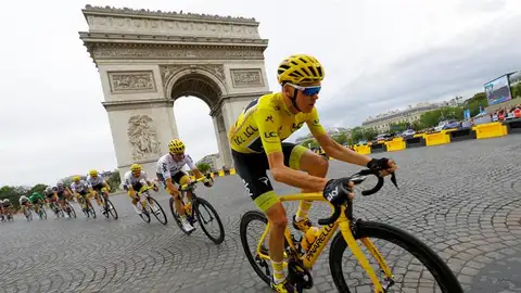 El ciclista Chris Froome El ciclista Chris Froome