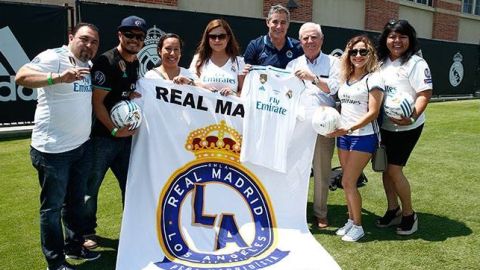 La pe&ntilde;a del Real Madrid en Los &Aacute;ngeles