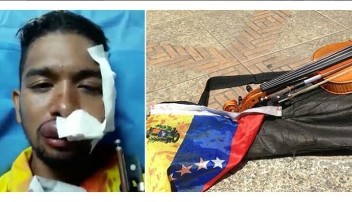 Liberado Wuilly Arteaga, el violinista de las protestas en Venezuela Liberado Wuilly Arteaga, el violinista de las protestas en Venezuela
