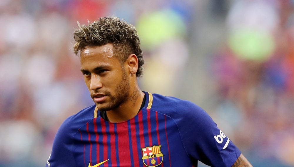Neymar, con el Barcelona