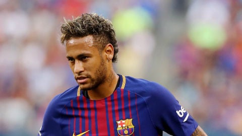 Neymar, con el Barcelona
