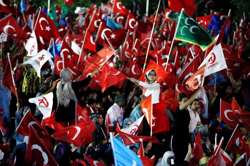 La policía turca dispersa una protesta en Ankara y detiene a 47 personas La policía turca dispersa una protesta en Ankara y detiene a 47 personas