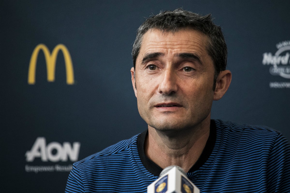 Ernesto Valverde: "El Barcelona no va a prescindir de Neymar" Ernesto Valverde: "El Barcelona no va a prescindir de Neymar"
