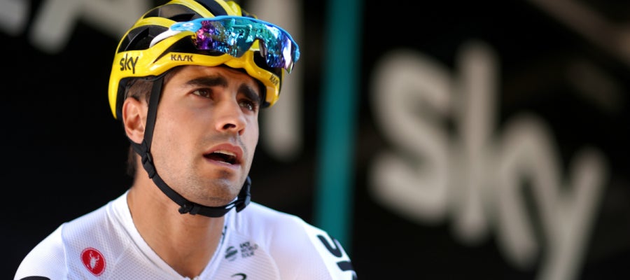 Mikel Landa, con el Sky Mikel Landa, con el Sky